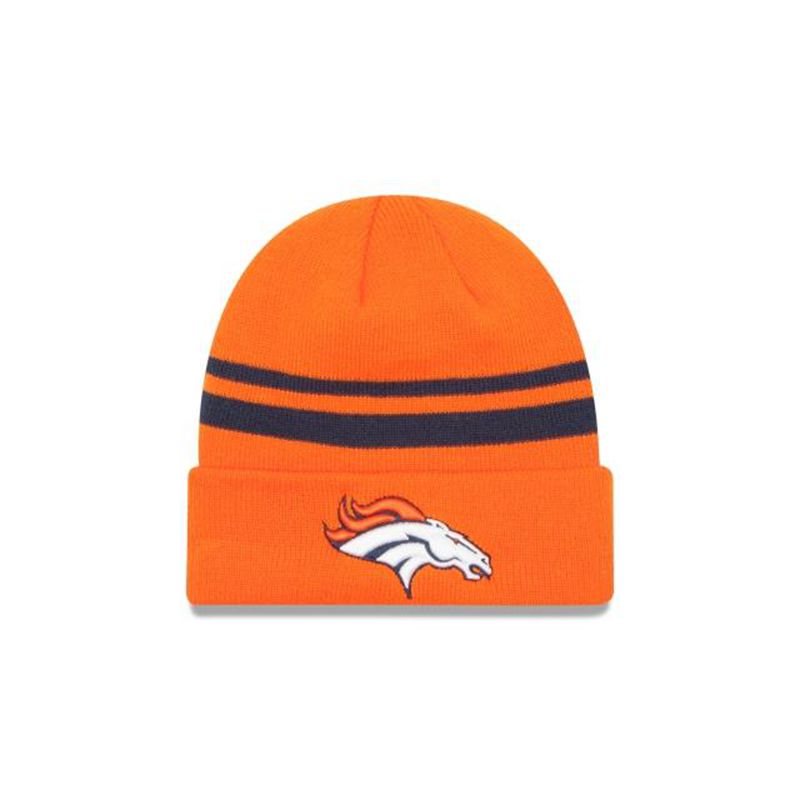 NFL Denver Broncos Cuff Knit (GYT3934) - Orange New Era Beanies